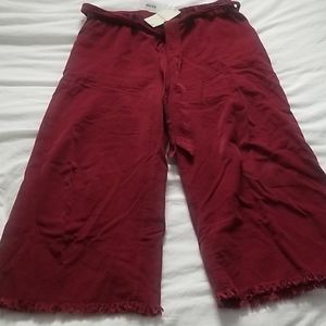 NWT midi corduroy pants - L